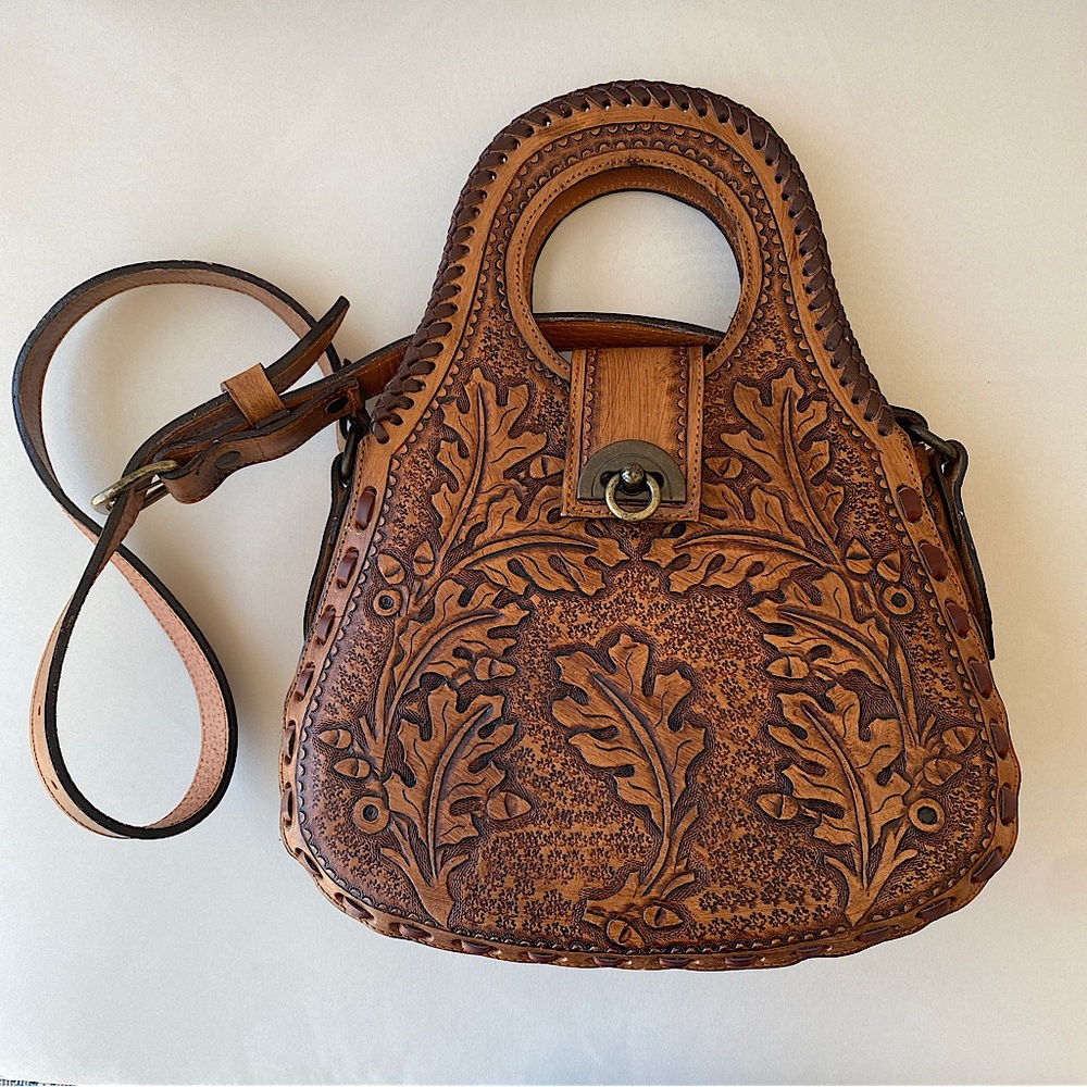 NEW HANDMADE Custom 100% Leather Crossbody Bag